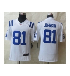 Nike Indianapolis Colts 81 Andre Johnson white Limited Jersey Nike Indianapolis Colts 81 Andre Johnson white Limited Jersey