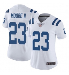 Women Indianapolis Colts Kenny Moore II Limited Color Rush Vapor Untouchable Jersey White Women Indianapolis Colts Kenny Moore II Limited Color Rush Vapor Untouchable Jersey White