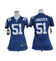 Women Nike Indianapolis Colts 51# Pat Angerer Blue Nike NFL Jerseys Women Nike Indianapolis Colts 51# Pat Angerer Blue Nike NFL Jerseys