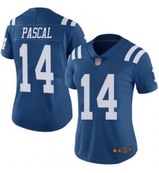 Women Zach Pascal Limited Jersey 14 Football Indianapolis Colts Royal Blue Rush Women Zach Pascal Limited Jersey 14 Football Indianapolis Colts Royal Blue Rush