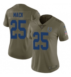 Womens Nike Indianapolis Colts 25 Marlon Mack Limited Olive 2017 Salute to Service NFL Jersey Womens Nike Indianapolis Colts 25 Marlon Mack Limited Olive 2017 Salute to Service NFL Jersey