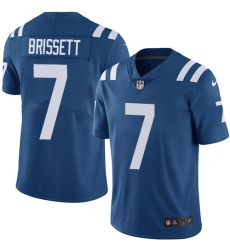 Youth Nike Colts #7 Jacoby Brissett Royal Blue Team Color Stitched NFL Vapor Untouchable Limited Jersey Youth Nike Colts #7 Jacoby Brissett Royal Blue Team Color Stitched NFL Vapor Untouchable Limited Jersey