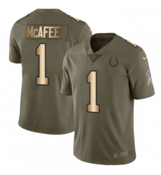 Youth Nike Indianapolis Colts 1 Pat McAfee Limited OliveGold 2017 Salute to Service NFL Jersey Youth Nike Indianapolis Colts 1 Pat McAfee Limited OliveGold 2017 Salute to Service NFL Jersey