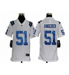 Youth Nike NFL Indianapolis Colts #51 Pat Angerer White Jerseys Youth Nike NFL Indianapolis Colts #51 Pat Angerer White Jerseys