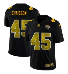 Jacksonville Jaguars 45 K 27Lavon Chaisson Men Black Nike Golden Sequin Vapor Limited NFL Jersey Jacksonville Jaguars 45 K 27Lavon Chaisson Men Black Nike Golden Sequin Vapor Limited NFL Jersey