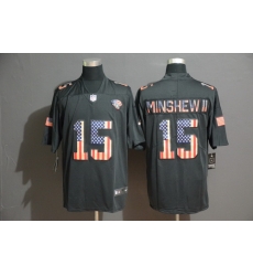 Jaguars 15 Gardner Minshew II 2019 Black Salute To Service USA Flag Fashion Limited Jersey Jaguars 15 Gardner Minshew II 2019 Black Salute To Service USA Flag Fashion Limited Jersey