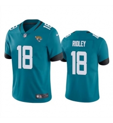 Men Jacksonville Jaguars 18 Calvin Ridley Teal Vapor Untouchable Limited Stitched Jersey Men Jacksonville Jaguars 18 Calvin Ridley Teal Vapor Untouchable Limited Stitched Jersey