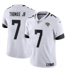 Men Jacksonville Jaguars 7 Brian Thomas Jr White 2024 Draft Vapor Untouchable Limited Stitched Jersey Men Jacksonville Jaguars 7 Brian Thomas Jr White 2024 Draft Vapor Untouchable Limited Stitched Jersey