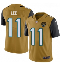 Men Nike Jacksonville Jaguars 11 Marqise Lee Limited Gold Rush Vapor Untouchable NFL Jersey Men Nike Jacksonville Jaguars 11 Marqise Lee Limited Gold Rush Vapor Untouchable NFL Jersey