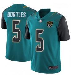Men Nike Jacksonville Jaguars 5 Blake Bortles Teal Green Team Color Vapor Untouchable Limited Player NFL Jersey Men Nike Jacksonville Jaguars 5 Blake Bortles Teal Green Team Color Vapor Untouchable Limited Player NFL Jersey