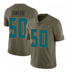 Men Nike Jacksonville Jaguars 50 Telvin Smith Limited Olive 2017 Salute to Service NFL Jersey Men Nike Jacksonville Jaguars 50 Telvin Smith Limited Olive 2017 Salute to Service NFL Jersey