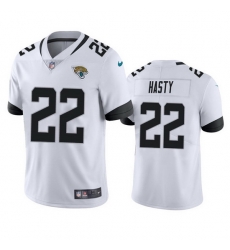 Men's Jacksonville Jaguars #22 JaMycal Hasty White Vapor Untouchable Limited Stitched Jersey Men's Jacksonville Jaguars #22 JaMycal Hasty White Vapor Untouchable Limited Stitched Jersey