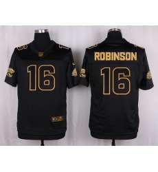 Nike Jaguars #16 Denard Robinson Black Mens Stitched NFL Elite Pro Line Gold Collection Jersey Nike Jaguars #16 Denard Robinson Black Mens Stitched NFL Elite Pro Line Gold Collection Jersey