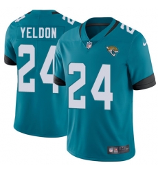 Nike Jaguars #24 T J Yeldon Teal Green Alternate Men Stitched NFL Vapor Untouchable Limited Jersey Nike Jaguars #24 T J Yeldon Teal Green Alternate Men Stitched NFL Vapor Untouchable Limited Jersey