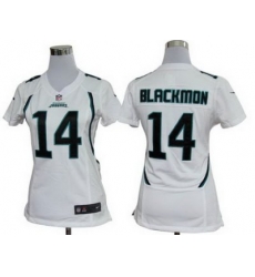 Women Nike Jacksonville Jaguars 14# Justin Blackmon White Nike NFL Jerseys Women Nike Jacksonville Jaguars 14# Justin Blackmon White Nike NFL Jerseys