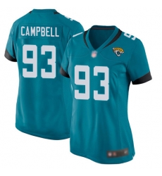 Women Nike Jacksonville Jaguars 93 Calais Campbell Teal Green Alternate Vapor Untouchable Limited Player NFL Jersey Women Nike Jacksonville Jaguars 93 Calais Campbell Teal Green Alternate Vapor Untouchable Limited Player NFL Jersey