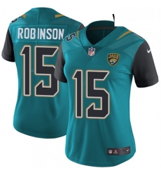 Womens Nike Jacksonville Jaguars 15 Allen Robinson Teal Green Team Color Vapor Untouchable Limited Player NFL Jersey Womens Nike Jacksonville Jaguars 15 Allen Robinson Teal Green Team Color Vapor Untouchable Limited Player NFL Jersey