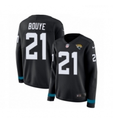 Womens Nike Jacksonville Jaguars 21 AJ Bouye Limited Black Therma Long Sleeve NFL Jersey Womens Nike Jacksonville Jaguars 21 AJ Bouye Limited Black Therma Long Sleeve NFL Jersey
