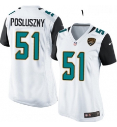 Womens Nike Jacksonville Jaguars 51 Paul Posluszny Game White NFL Jersey Womens Nike Jacksonville Jaguars 51 Paul Posluszny Game White NFL Jersey