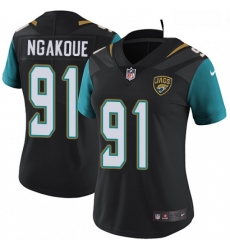 Womens Nike Jacksonville Jaguars 91 Yannick Ngakoue Elite Black Alternate NFL Jersey Womens Nike Jacksonville Jaguars 91 Yannick Ngakoue Elite Black Alternate NFL Jersey
