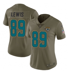 Womens Nike Jaguars #89 Marcedes Lewis Olive Stitched NFL Limited 2017 Salute to Service Jersey Womens Nike Jaguars #89 Marcedes Lewis Olive Stitched NFL Limited 2017 Salute to Service Jersey
