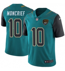 Youth Nike Donte Moncrief Jacksonville Jaguars Limited Teal Vapor Untouchable Team Color Jersey Youth Nike Donte Moncrief Jacksonville Jaguars Limited Teal Vapor Untouchable Team Color Jersey