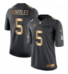 Youth Nike Jacksonville Jaguars 5 Blake Bortles Limited BlackGold Salute to Service NFL Jersey Youth Nike Jacksonville Jaguars 5 Blake Bortles Limited BlackGold Salute to Service NFL Jersey