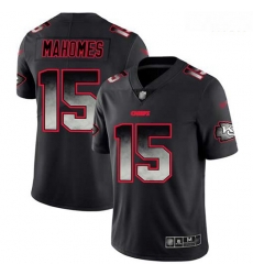 Chiefs 15 Patrick Mahomes Black Men Stitched Football Vapor Untouchable Limited Smoke Fashion Jersey Chiefs 15 Patrick Mahomes Black Men Stitched Football Vapor Untouchable Limited Smoke Fashion Jersey