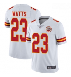 Chiefs 23 Armani Watts White Men Stitched Football Vapor Untouchable Limited Jersey Chiefs 23 Armani Watts White Men Stitched Football Vapor Untouchable Limited Jersey