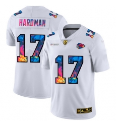Kansas City Chiefs 17 Mecole Hardman Men White Nike Multi Color 2020 NFL Crucial Catch Limited NFL Jersey Kansas City Chiefs 17 Mecole Hardman Men White Nike Multi Color 2020 NFL Crucial Catch Limited NFL Jersey