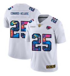 Kansas City Chiefs 25 Clyde Edwards Helaire Men White Nike Multi Color 2020 NFL Crucial Catch Limited NFL Jersey Kansas City Chiefs 25 Clyde Edwards Helaire Men White Nike Multi Color 2020 NFL Crucial Catch Limited NFL Jersey