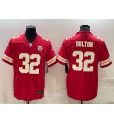 Men Kansas City Chiefs 32 Nick Bolton Red Vapor Untouchable Limited Stitched Football Jersey Men Kansas City Chiefs 32 Nick Bolton Red Vapor Untouchable Limited Stitched Football Jersey