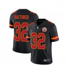 Men Kansas City Chiefs 32 Tyrann Mathieu Limited Black Rush Vapor Untouchable Football Jersey Men Kansas City Chiefs 32 Tyrann Mathieu Limited Black Rush Vapor Untouchable Football Jersey