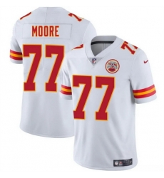 Men Kansas City Chiefs 77 Jaylon Moore White 2025 Vapor Untouchable Limited Stitched Football Jersey Men Kansas City Chiefs 77 Jaylon Moore White 2025 Vapor Untouchable Limited Stitched Football Jersey