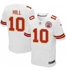 Men Nike Kansas City Chiefs 10 Tyreek Hill White Vapor Untouchable Elite Player NFL Jersey Men Nike Kansas City Chiefs 10 Tyreek Hill White Vapor Untouchable Elite Player NFL Jersey