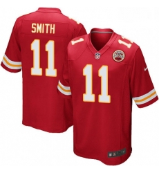 Men Nike Kansas City Chiefs 11 Alex Smith Game Red Team Color NFL Jersey Men Nike Kansas City Chiefs 11 Alex Smith Game Red Team Color NFL Jersey