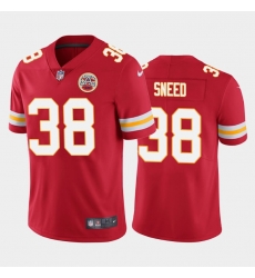 Men's Kansas City Chiefs #38 L'Jarius Sneed Red Vapor Untouchable Limited Stitched Jersey Men's Kansas City Chiefs #38 L'Jarius Sneed Red Vapor Untouchable Limited Stitched Jersey