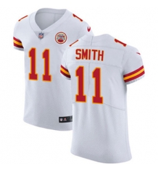 Nike Chiefs #11 Alex Smith White Mens Stitched NFL Vapor Untouchable Elite Jersey Nike Chiefs #11 Alex Smith White Mens Stitched NFL Vapor Untouchable Elite Jersey