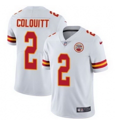 Nike Chiefs #2 Dustin Colquitt White Mens Stitched NFL Vapor Untouchable Limited Jersey Nike Chiefs #2 Dustin Colquitt White Mens Stitched NFL Vapor Untouchable Limited Jersey