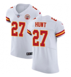 Nike Chiefs #27 Kareem Hunt White Mens Stitched NFL Vapor Untouchable Elite Jersey Nike Chiefs #27 Kareem Hunt White Mens Stitched NFL Vapor Untouchable Elite Jersey