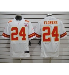 Nike Kansas City Chiefs 24 Brandon Flowers White Eilte NFL Jersey Nike Kansas City Chiefs 24 Brandon Flowers White Eilte NFL Jersey