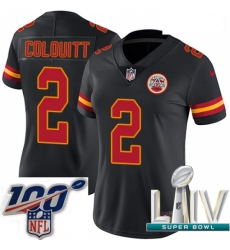 2020 Super Bowl LIV Women Nike Kansas City Chiefs #2 Dustin Colquitt Limited Black Rush Vapor Untouchable NFL Jersey 2020 Super Bowl LIV Women Nike Kansas City Chiefs #2 Dustin Colquitt Limited Black Rush Vapor Untouchable NFL Jersey