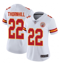 Chiefs 22 Juan Thornhill White Women Stitched Football Vapor Untouchable Limited Jersey Chiefs 22 Juan Thornhill White Women Stitched Football Vapor Untouchable Limited Jersey