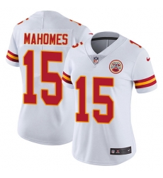 Nike Chiefs #15 Patrick Mahomes White Womens Stitched NFL Vapor Untouchable Limited Jersey Nike Chiefs #15 Patrick Mahomes White Womens Stitched NFL Vapor Untouchable Limited Jersey