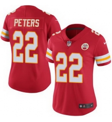 Nike Chiefs #22 Marcus Peters Red Womens Stitched NFL Limited Rush Jersey Nike Chiefs #22 Marcus Peters Red Womens Stitched NFL Limited Rush Jersey