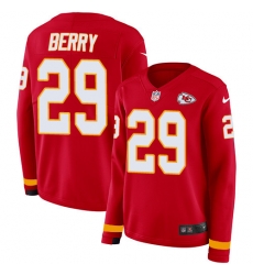 Nike Chiefs #29 Eric Berry Red Team Color Women Stitched NFL
