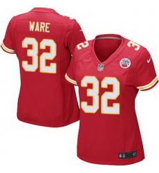 Nike Chiefs #32 Spencer Ware Red Team Color Womens Stitched NFL Elite Jersey Nike Chiefs #32 Spencer Ware Red Team Color Womens Stitched NFL Elite Jersey