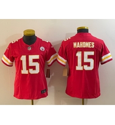 Women Kansas City Chiefs 15 Patrick Mahomes Red 2023 F U S E Vapor Untouchable Limited Stitched Jersey Women Kansas City Chiefs 15 Patrick Mahomes Red 2023 F U S E Vapor Untouchable Limited Stitched Jersey