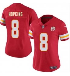 Women Kansas City Chiefs 8 DeAndre Hopkins Red Vapor Untouchable Limited Stitched Jersey Women Kansas City Chiefs 8 DeAndre Hopkins Red Vapor Untouchable Limited Stitched Jersey
