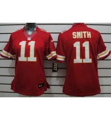 Women Nike Kansas City Chiefs #11 Alex Smith Red Limited NFL Jerseys Women Nike Kansas City Chiefs #11 Alex Smith Red Limited NFL Jerseys